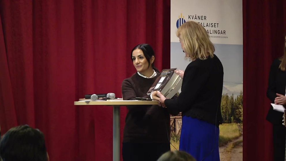 Kulttuuriministeri Parisa Liljenstrand Pajalassa