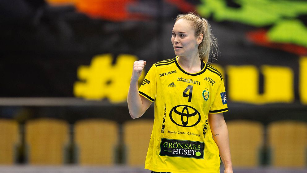 Sävehofs Thea Stankiewicz fick jubla till slut.