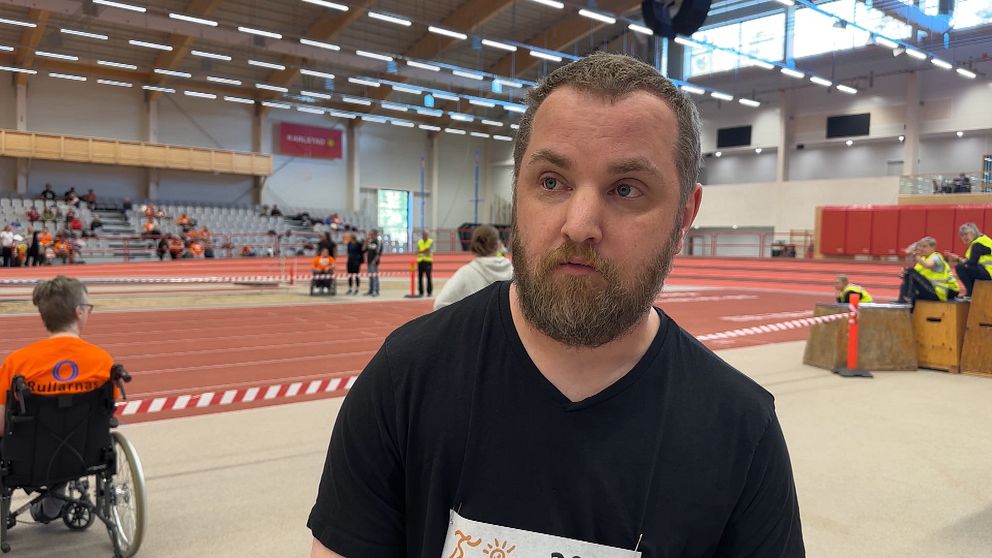 en av deltagarna på Solstaspelen