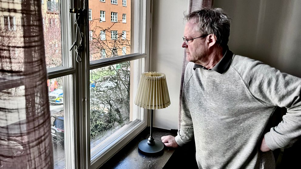 Tommy berättar om mördet som skede framför hans fönster på Södermalm