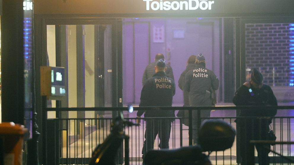 Flera skadade i skottlossning i Bryssel.