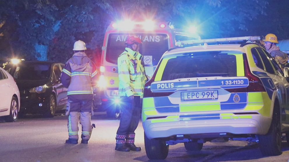 blåljuspersonal, polis, ambulans, räddningspersonal