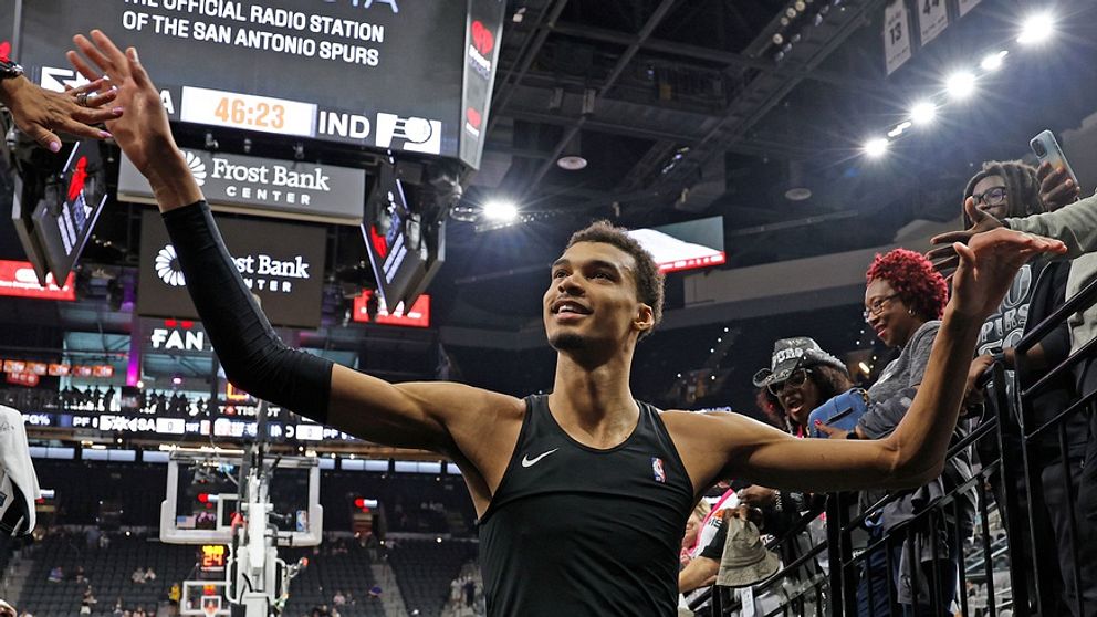 NBA-stjärnan Victor Wembanyama.