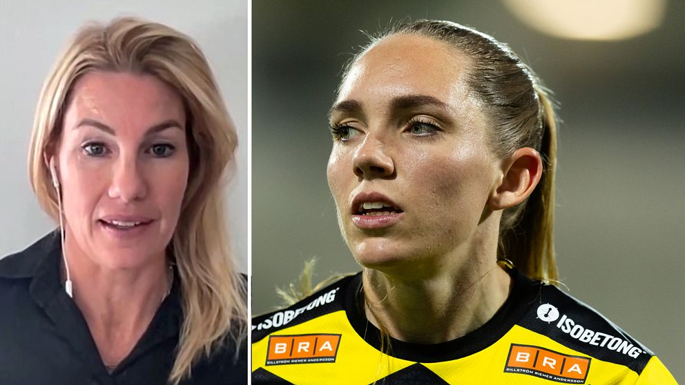 Hanna Marklund om Elin Rubensson skada.