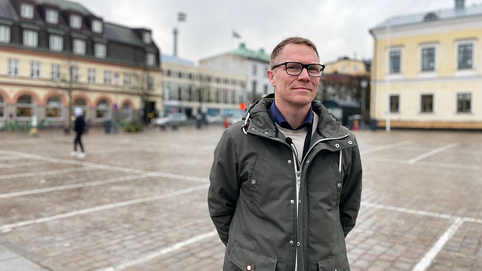 Marcus Holmqvist, säkerhetschef på Växjö kommun