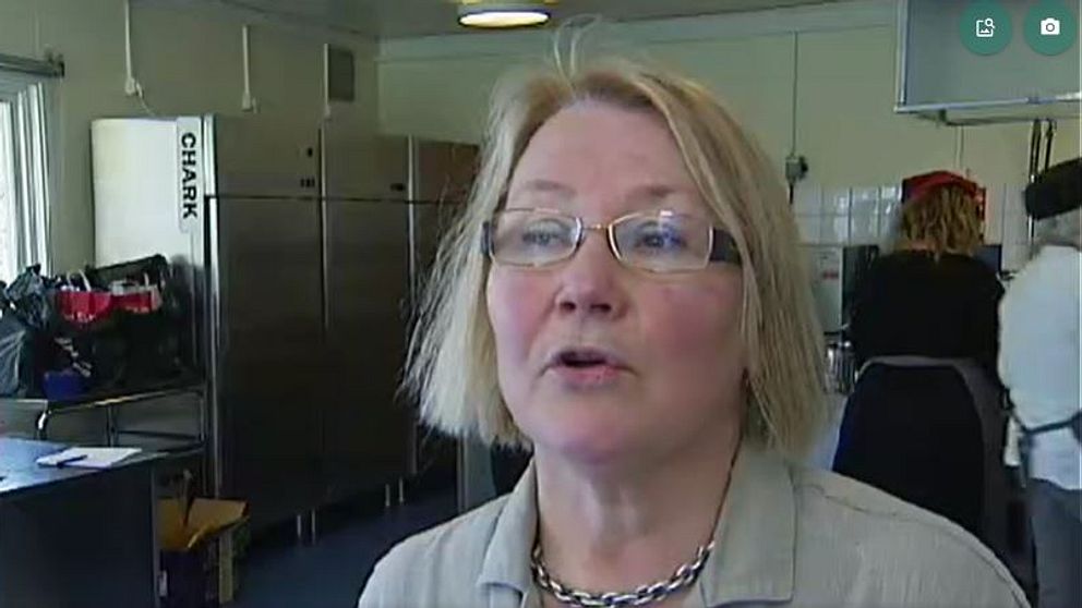 Laila Spik i ett köp på en kurs i samisk matlagning