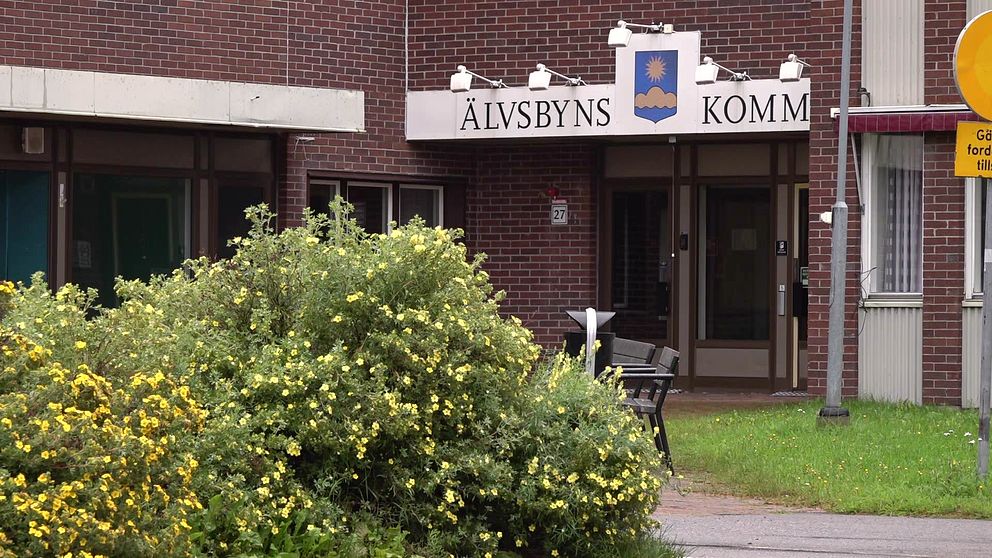 Älvsbyn kommuns byggnad.