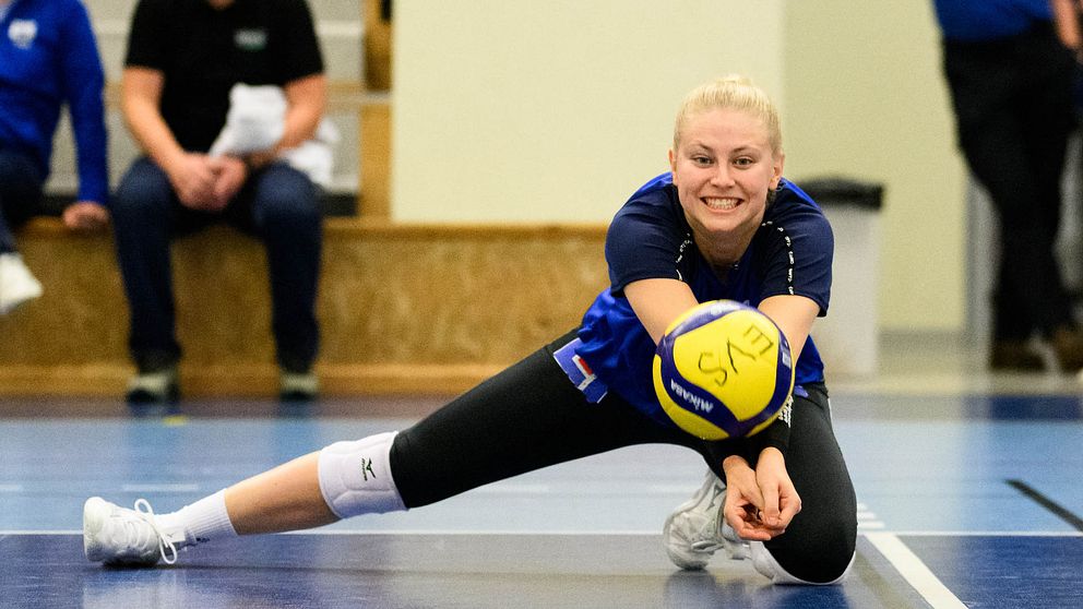 Engelholms spiker Matilda Ekholm.