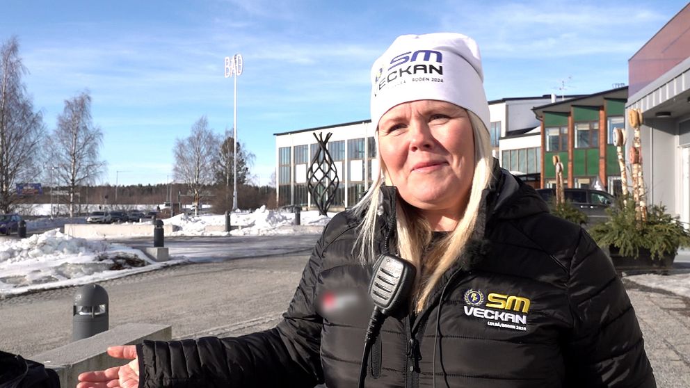 Sandra Ottosson, projektledare för SM-veckan