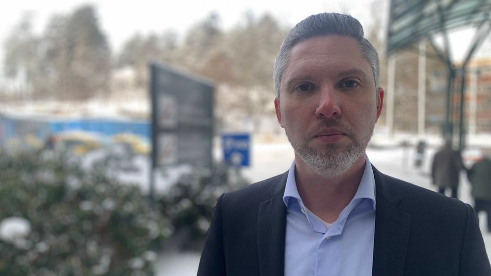 Regionstyrelsens ordförande Christoffer Öqvist om personalsituationen på Kullbergska sjukhuset