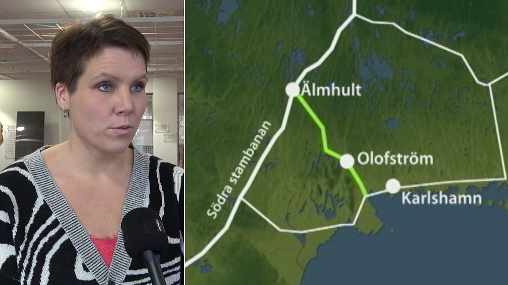 sydostlänken, Älmhult, Blekinge, Kronoberg