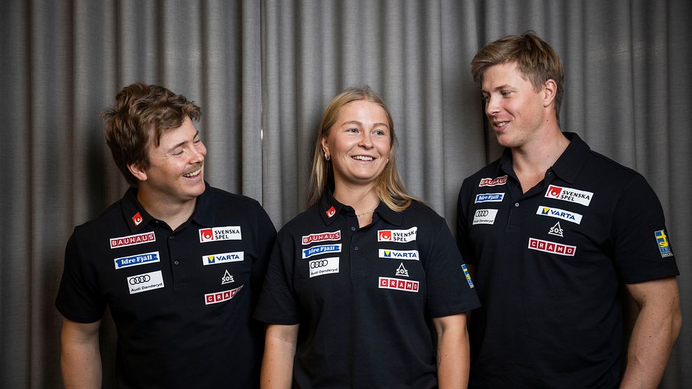 Erik, Linnea och David Mobärg