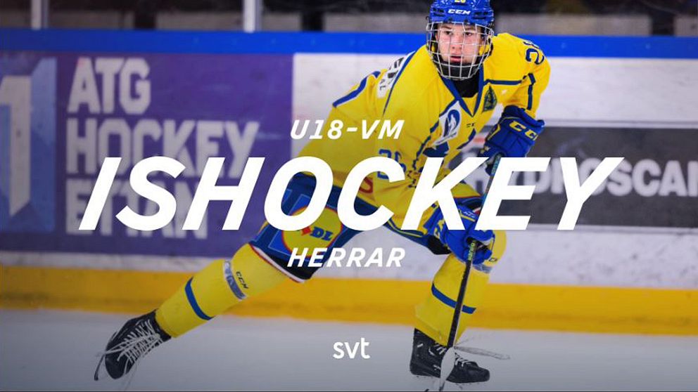 Bild på en svensk ishockeyspelare