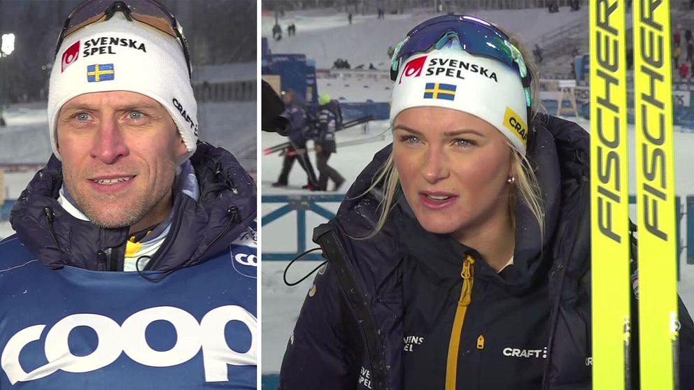 Anders Svanebo och Frida Karlsson.