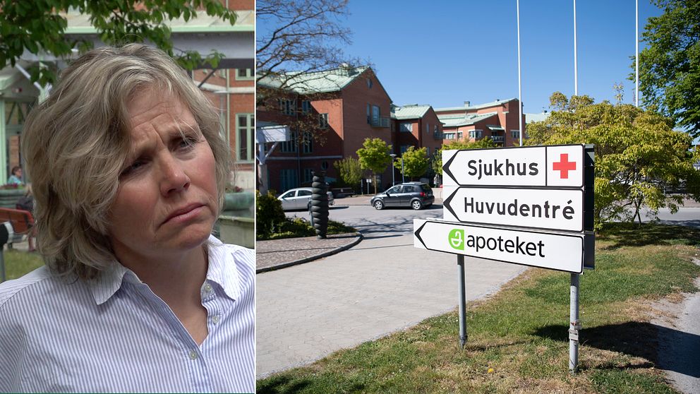 porträtt samt exteriör sjukhus