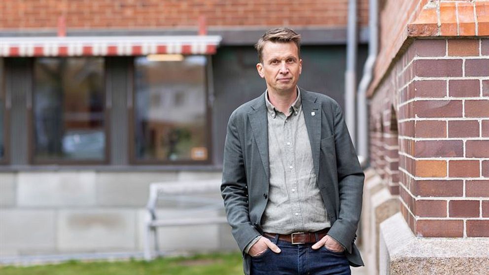 Björn Linder i bild, direktör på HR-avdelningen i Varbergs kommun