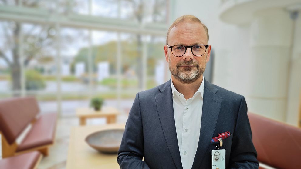 Johan Rosenqvist är hälso- och sjukvårdsdirektör i Region Kalmar län