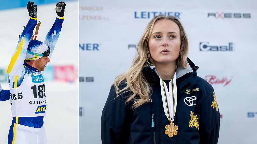 Zebastian Modin och Ebba Årsjö prisades på Parasportgalan.