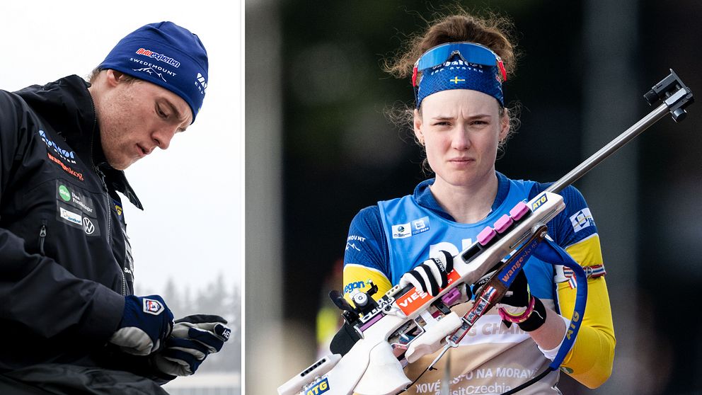 Sebastian Samuelsson och Hanna Öberg