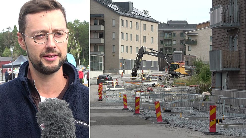 Boende på Kronan i Luleå, Anton Holmström och en översikt över bygget på området.