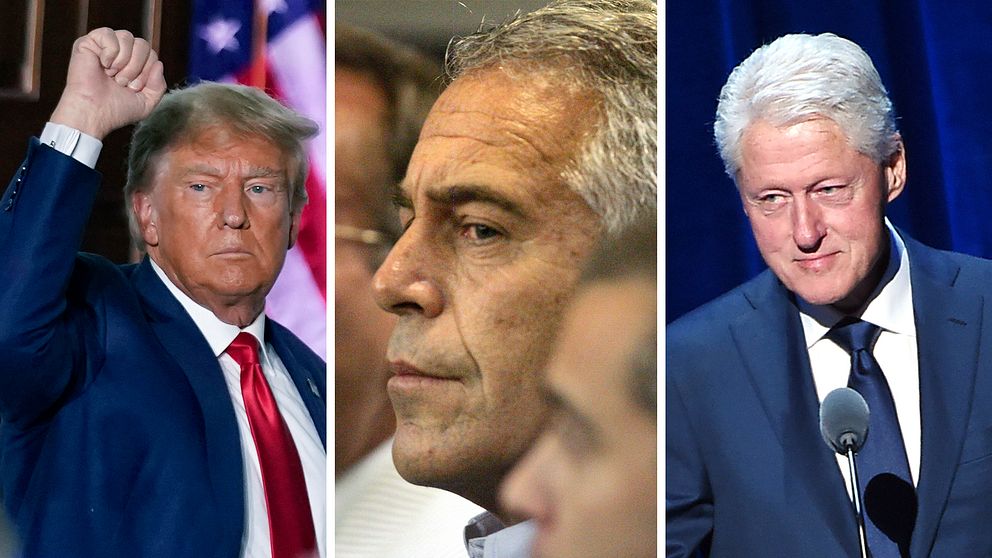 Epstein, Trump och Clinton