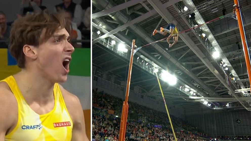 Armand Duplantis tog VM-guld på 5,95 meter