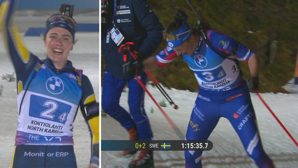 Julia Simon och Elvira Öberg