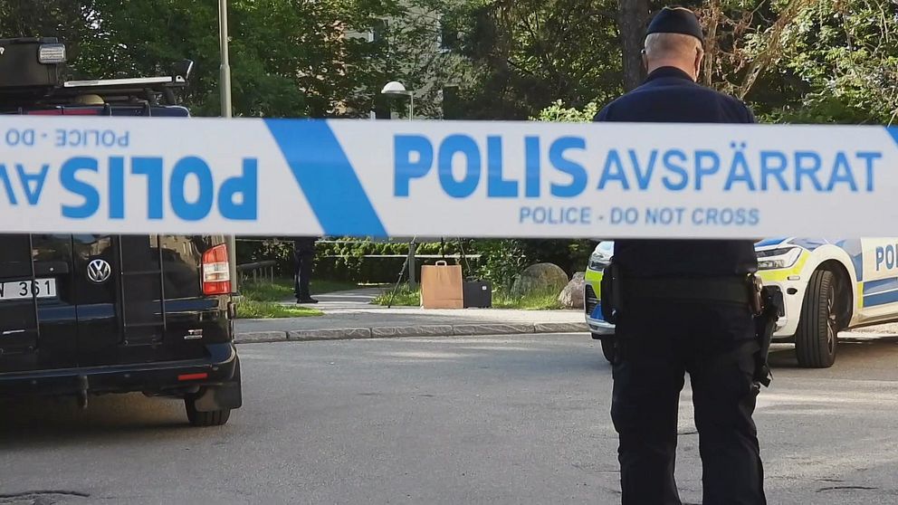 en polisavspärrning