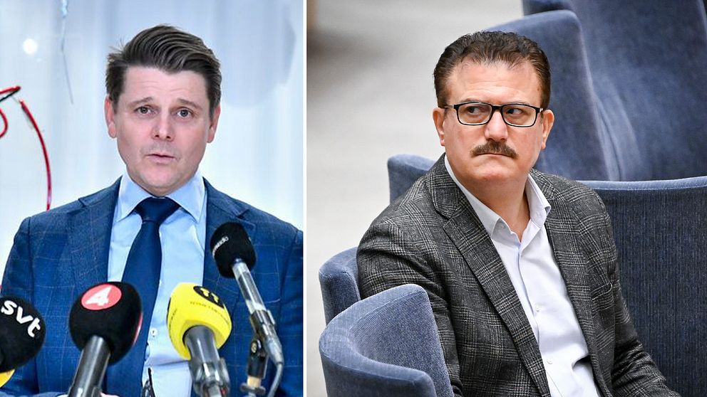 Niklas Karlsson, s-ordförande i Skåne / Riksdagsman Jamal El-Haj (S)