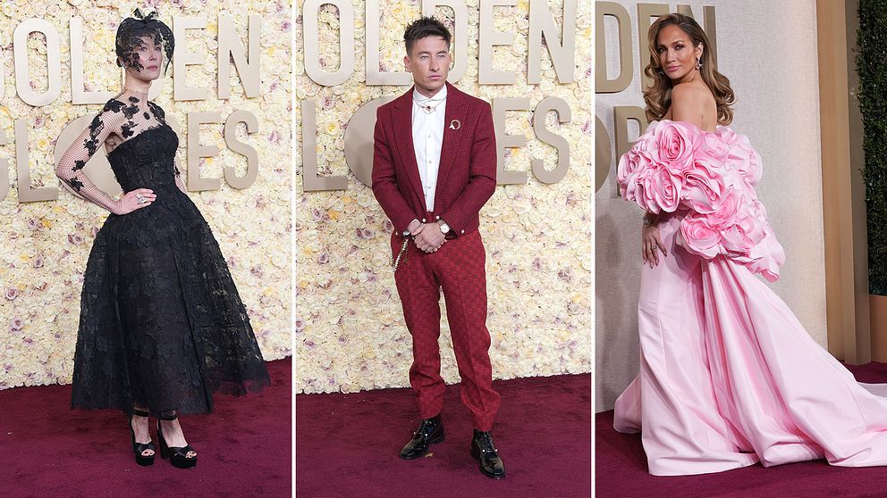 Rosamund Pike, Barry Keoghan och Jennifer Lopez