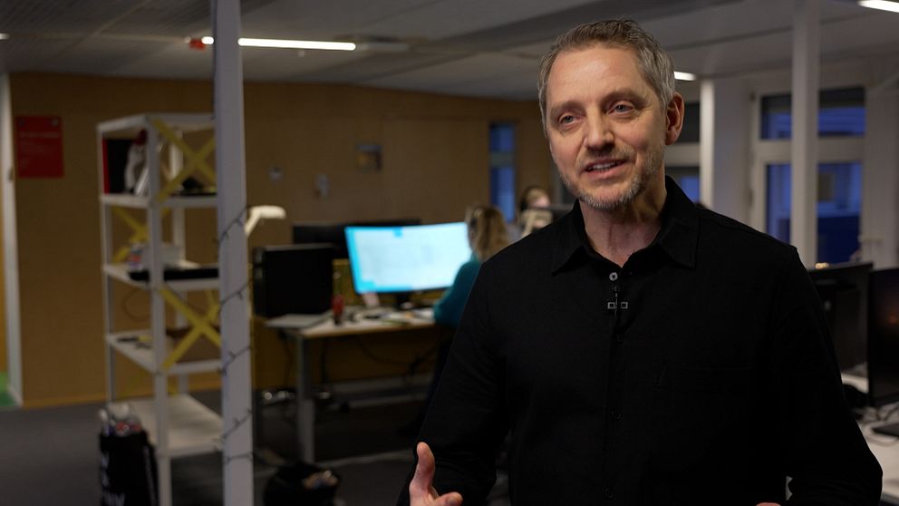 Lowe Östberg, projektledare på SVT
