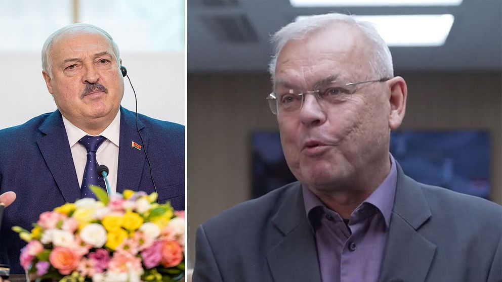 Alexander Lukasjenko och Bert Sundström.