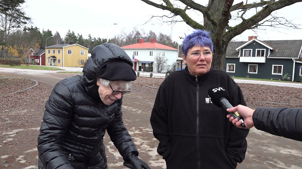 Rose-Marie Johansson och Birgitta Ivarsson bor Tuna