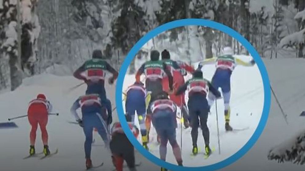 Alvar Myhlback klev in i spåret och irriterade motståndare.