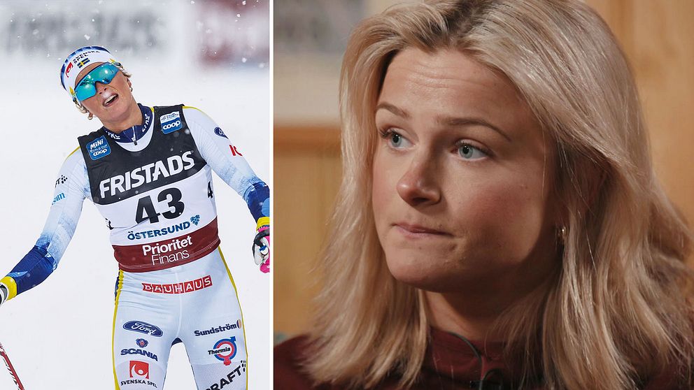Frida Karlsson berättar i SVT:s serie ”Kallprat” om hälsoproblematik inom längdskidor