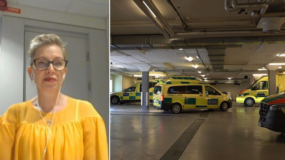 I en videointervju med Emma Jonsson på Vårdförbundet i Stockholm förklara hon varför vårdförbundet vill ha kortare arbetstid, något man uppmärksammar genom en blockad.