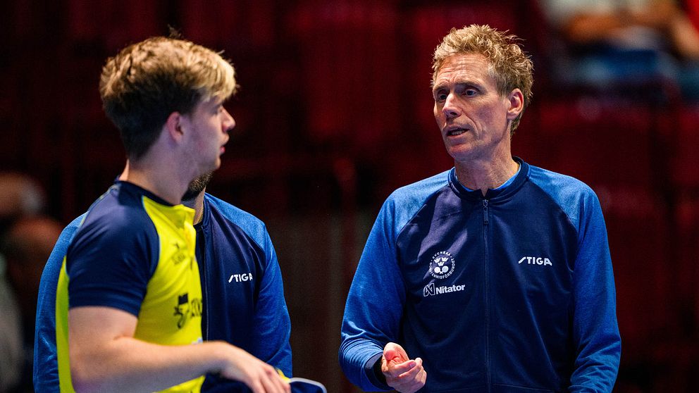 Jörgen Persson coachade fram Sverige lett av Truls Möregårdh till EM-guld för en månad sedan.