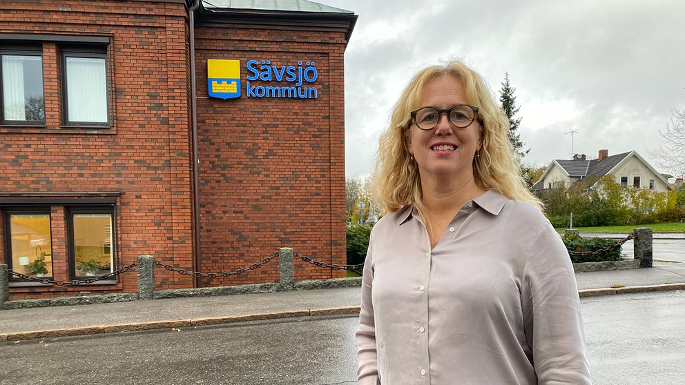 Kommunstyrelsens ordförande i Sävsjö, Therese Petersson, KD.