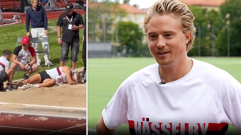 Tiokamparen Fredrik Samuelsson gör tävlingscomeback efter fotfrakturen