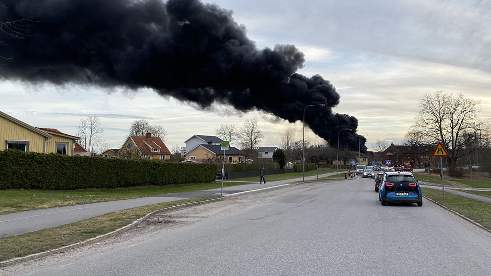 Brand i Katrineholm