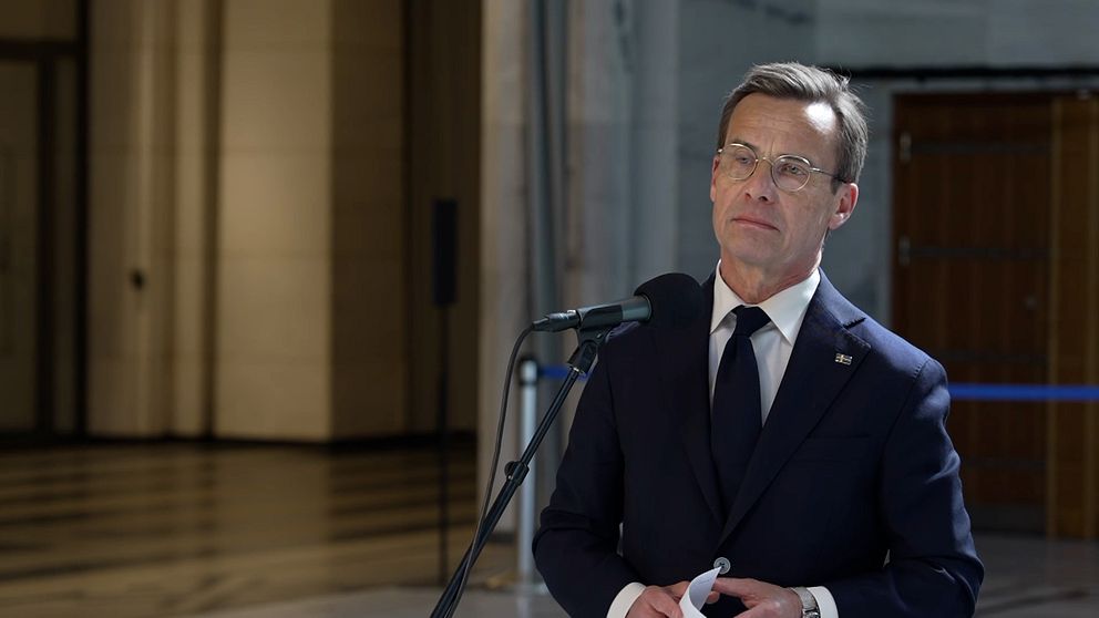 Statsminister Ulf Kristersson (M)