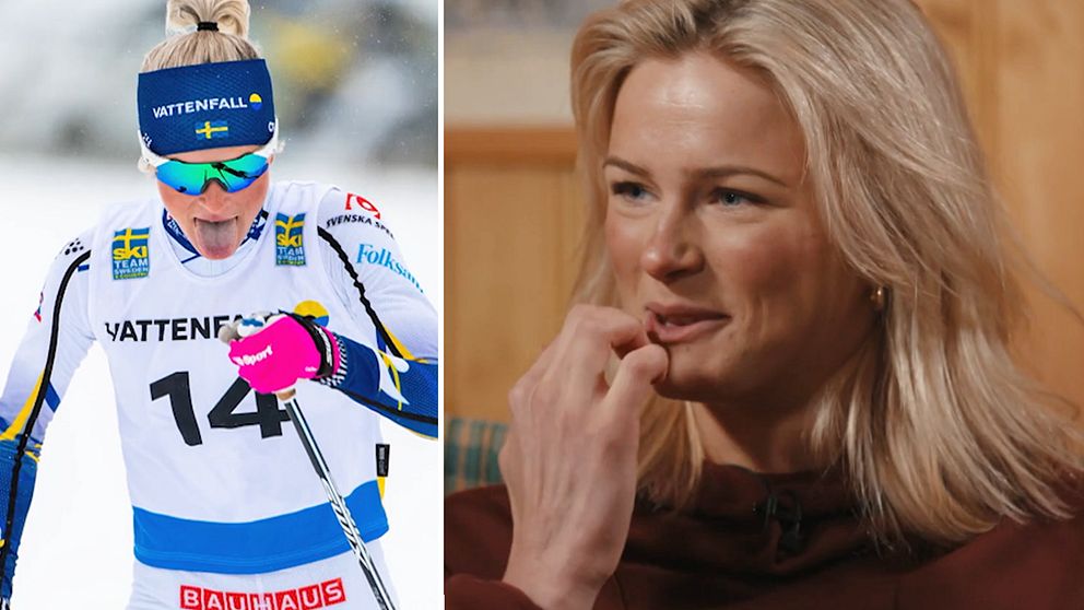 Frida Karlsson berättar om uppmärksammade bilderna på tungan: ”Fokuserar”