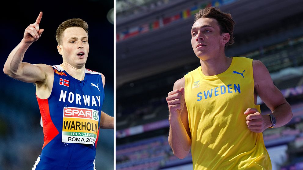 Armand Duplantis och Karsten Warholm