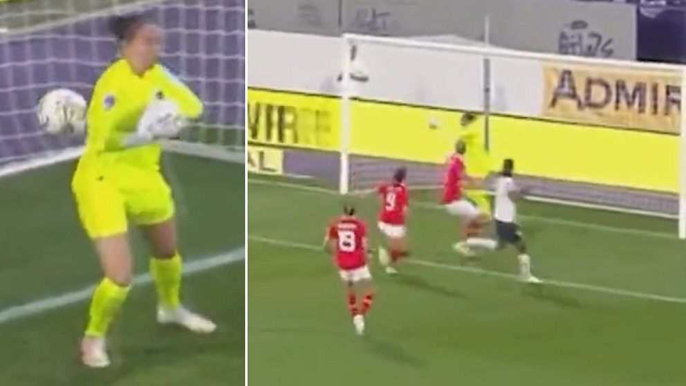 Manuela Zinsberger med rejäl tavla för Österrike