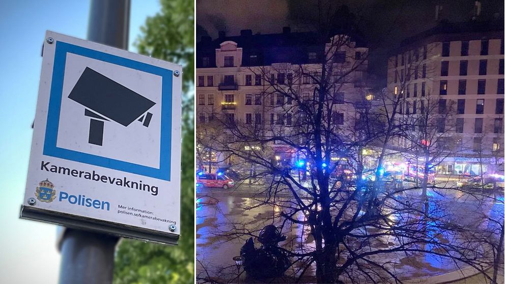 övervakningskamer, järntorget Örebro