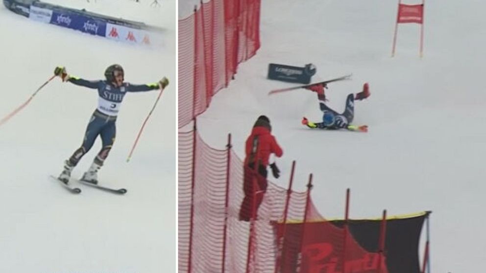 Sara Hector och Mikaela Shiffrin