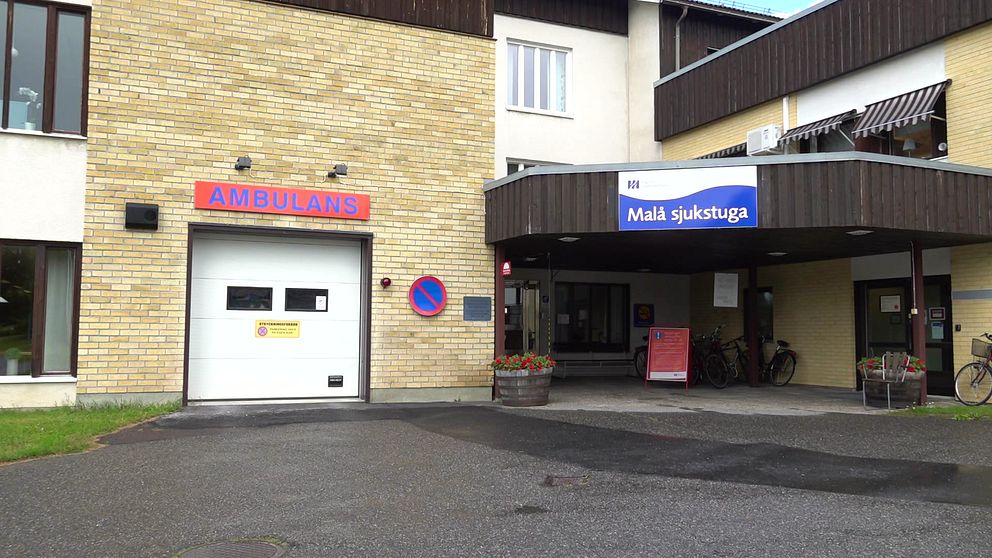 bild på sjukstugans entré