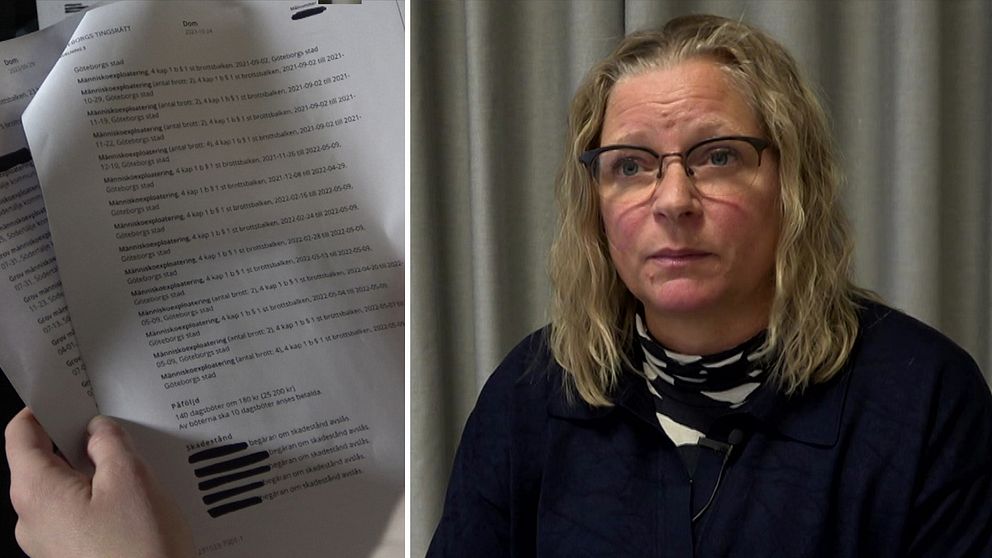 Bild på domar samt Magdalena Lennmarken på polisens nationella operativa avdelning, Noa.