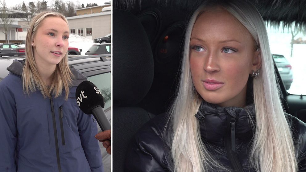 Splitbild med Diana Siurbyte till vänster och Cassandra Whendin till höger