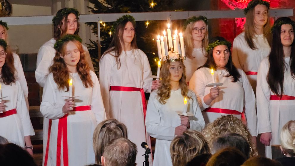 Luciafirande i Västerås domkyrka